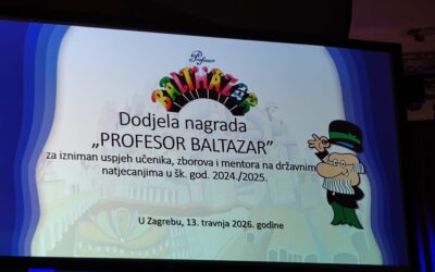 Dodjela nagrada “Profesor Baltazar”
