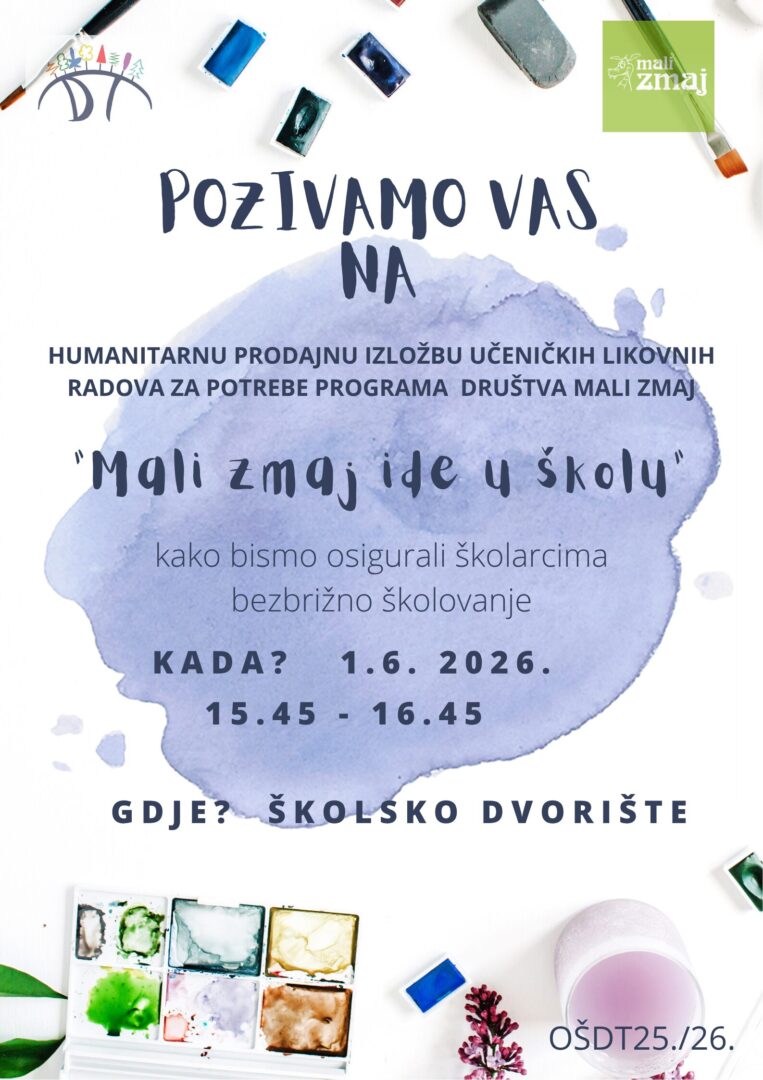 Mali zmaj ide u školu
