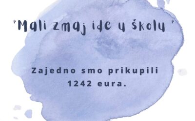 Humanitarna prodajna izložba Mali zmaj ide u školu – zahvala